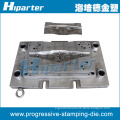 Metal part press mold and punching mould